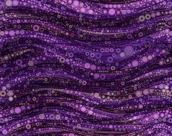 Fabric cotton, ABSTRACT CIRCLES, 16240105, 03, Purple, Quilt Fabrics, 100% cotton, quilt cotton - Gigi in the Garden of Camelot Fabrics