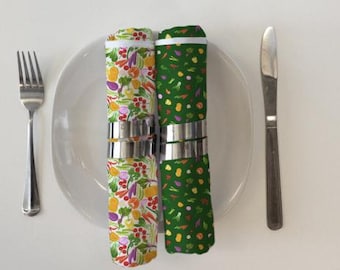 PDF, TABLE NAPKINS, 16'' X 66'', Tutoriel - Eat Green de Camelot Fabrics