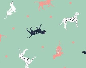 CAMELOT FABRICS, Dog, 100% cotton, cotton quilt, cotton designer - Urban Jungle de Camelot Fabrics