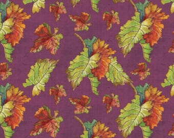 QUILT FABRICS, Canopy, Purple, 55230504-02, 100% cotton, quilt cotton - Age Vineyard of Camelot Fabrics