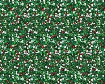 Christmas Cotton Fabric Confetti Fun Camelot Fabrics 21250407-01, By The Yard, Holiday Quilt Fabric, Multi Color Sprinkles