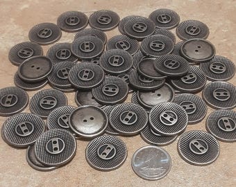 12 Buttons: 20mm, 12 button metal