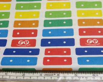 RILEY BLAKE, XYLOPHONE fabric, Fisher Price of Riley Blake Designs, 9761, fabric, cotton, quilt cotton