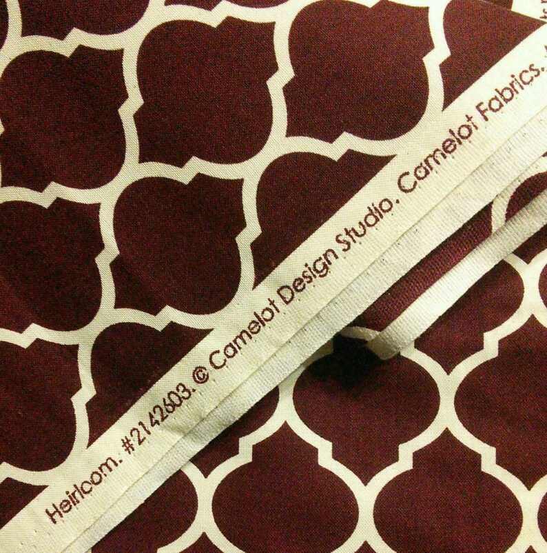 1 of each or 11 X 12 yard cotton 11 FQ Camelot Fabrics or 11 X 14 yard Heirloom