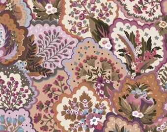 Fabric cotton, Flowery, Cream, 21230902-01, QUILT FABRICS, 100% cotton, quilt cotton - Cottagecore of Camelot Fabrics
