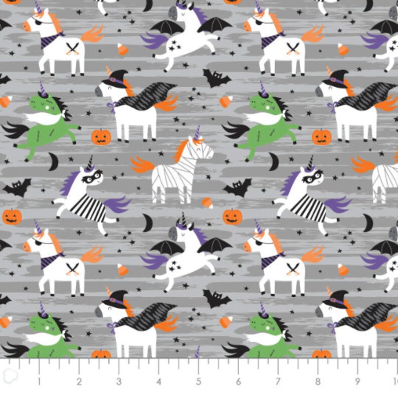 QUILT FABRICS, 13 prints, HALLOWEEN, Quilt cotton Character Halloween de Camelot Fabrics image 5