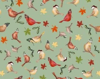 Fabric cotton, SUGARMAKERS TOSSED, 49240206, 02, Green, Quilt Fabrics, 100% cotton, quilt cotton - Fun on Tap of Camelot Fabrics