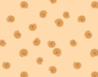 Fabric cotton, CINAMMON BUNS, 58240704, 01, Quilt Fabrics, 100% cotton, quilt cotton - I Love Carbs of Camelot Fabrics