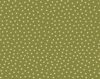 ANDOVER, Star, olive green, 9166-V1, cotton, cotton quilt, cotton designer