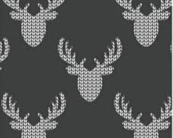 Fabric cotton, KNIT LOOK DEER, 21191705-02, Quilt Fabrics, 100% cotton,quilt cotton - North of Ordinary of Camelot Fabrics