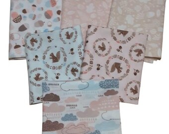 END OF COLLECTION, Watson in the woods of Camelot Fabrics
