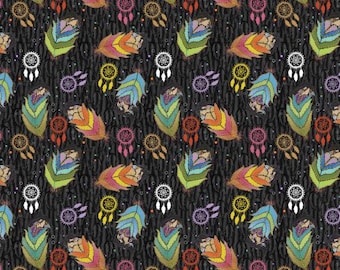 Fabric cotton Sisterhood, Black, 57230101-03, QUILT FABRICS, 100% cotton, quilt cotton - Rejevenation Collection of Camelot Fabrics