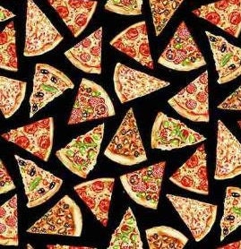 1 Pièce Tablier En Polyester Avec Motif Pizza Imprimé Numérique