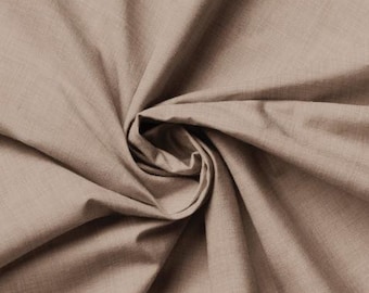 Fabric cotton, SOFT TEXTURE, Taupe, 55240206-03, Quilt Fabrics, 100% cotton, quilt cotton - Fluttering Blooms of Camelot Fabrics