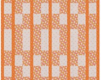 PDF, Garden PARTY QUILT, 64'' X 74'' , Tutoriel - Ghostly Garden of Camelot Fabrics