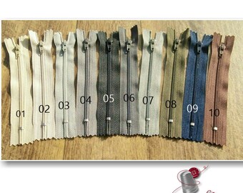 1 zippers, 13cm, 1 zipper, #3, 5 inchs, varied color, 13nylon, perfect for wallets, clothing, repair, creation