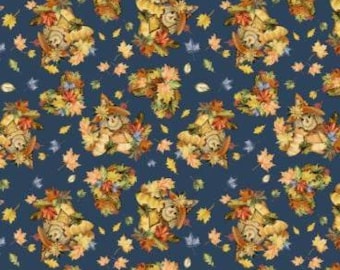 Fabric cotton, FRIENDLY SCARECROWS, 49250103, 02, Quilt Fabrics, 100% cotton, quilt cotton - Pumpkin Patch Keeper of Camelot Fabrics