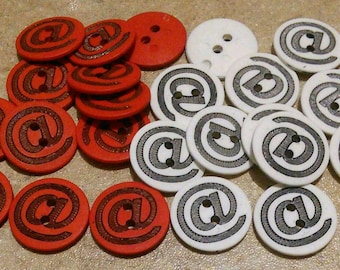 19mm, 20 buttons @, fancy button, button vintage, BF13