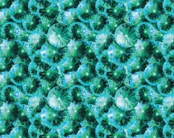 Camelot Fabrics Stained Glass Umbrellas Kaleidoscope Peggy Collins Cotton Quilt Fabric 16250201-02