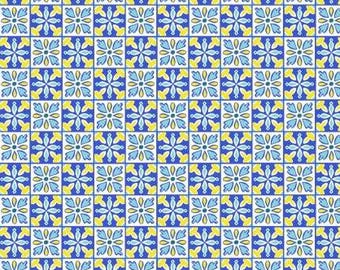 Fabric cotton, TILES, 582402074-02, Quilt Fabrics, 100% cotton, quilt cotton - Lemon Drops of Camelot Fabrics