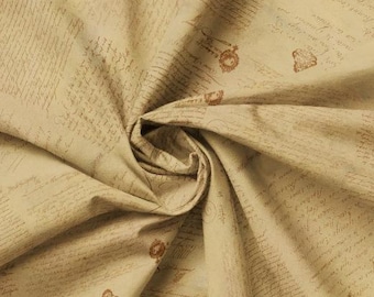 Fabric cotton Cream, 55230607, 01, QUILT FABRICS, 100% cotton, quilt cotton - Coastal Waterways of Camelot Fabrics