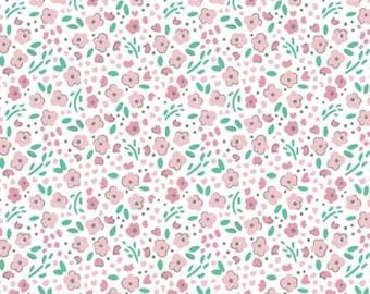 Fabric cotton, FIELD OF FLOWERS, 21240303, 01, Quilt Fabrics, 100% cotton, quilt cotton - Rodeo Rose of Camelot Fabrics