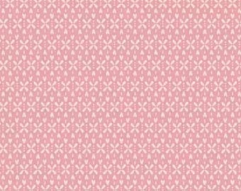 Fabric cotton, HEARTS AND KISSES, Pink, 66240206, 02, Quilt Fabrics, 100% cotton, quilt cotton - Blooming Hearts of Camelot Fabrics