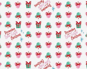 QUILT FABRIC, Minnie, Minnie Bow de Camelot Fabrics