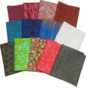 END OF COLLECTION, color and prints, Marcus Fabrics, 100% coton