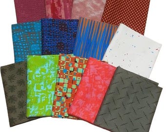 END OF COLLECTION, color and prints, Marcus Fabrics, 100% coton