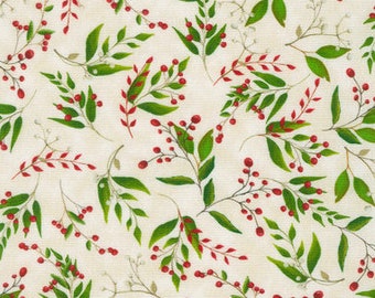 ROBERT KAUFMAN, 21928, col 14, Leaf, Gromeland Critters, 100% Cotton