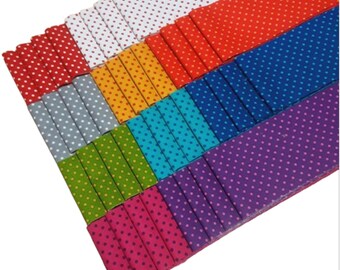40 Stripes, DOTS, Jelly Rolls, 2 1/2" X 44", Pre-Cut cotton - ANDOVER Fabrics