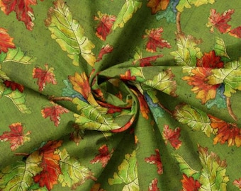 QUILT FABRICS, Canopy, Green, 55230504-01, 100% cotton, quilt cotton - Age Vineyard of Camelot Fabrics