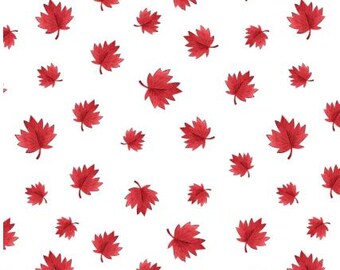 Fabric cotton, MAPLE LEAVES, 36250103, 01, Quilt Fabrics, 100% cotton, quilt cotton - Oh Canada of Camelot Fabrics