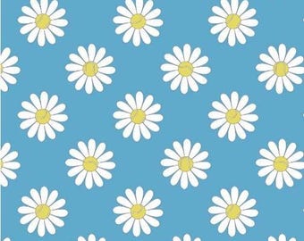 Fabric cotton, COURT SIDE DAISES, 58240503, 02, Quilt Fabrics, 100% cotton, quilt cotton - Serving Summer of Camelot Fabrics
