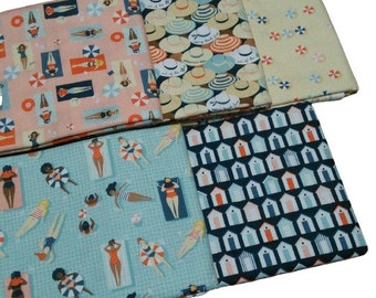 CAMELOT FABRICS, 5 prints  - Beach Hair Don't Care de Camelot Fabrics