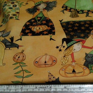 RILEY BLAKE, Main, Halloween Whimsy, 11820, cotton quilt, cotton designer image 3