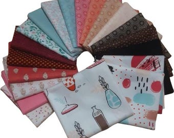 Pack of 20, 100% cotton, quality quilting, cotton designer