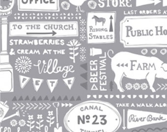 CAMELOT FABRICS, Pig, Village Map - Village Life de Camelot Fabrics