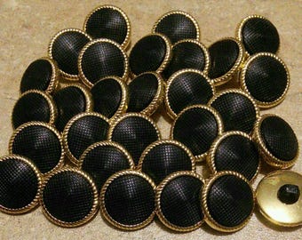 16mm, 19mm, 21mm, 12 buttons, BLACK AND GOLD