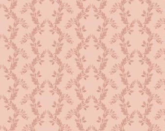 Fabric cotton, LEAF ARCH, Peach, 94240105-02, Quilt Fabrics, 100% cotton,quilt cotton - Bloom Manor of Camelot Fabrics