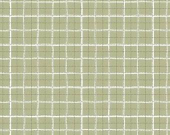 Fabric cotton, Windowpane Plaid, Light Sage, 58240107, 04, Quilt Fabrics, 100% cotton, quilt cotton - Daisy & Lilly of Camelot Fabrics