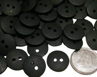 14mm, 12-50 Buttons BLACK, BTN 45