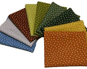 END OF COLLECTION, 9 colors, Star, 100% cotton, cotton quilt, cotton designer - 9166 d'Andover Fabrics