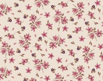 Fabric cotton, DayLilly, Cream, 21230903-01, QUILT FABRICS, 100% cotton, quilt cotton - Cottagecore of Camelot Fabrics