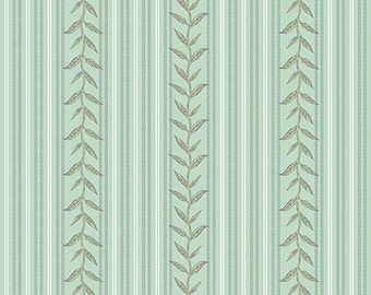 SALE, ANDOVER, Stripes, leaves, 9261, G, 100% Cotton, quilt cotton, designer cotton