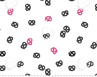 SALE, CAMELOT FABRICS, Pretzels, Mod Blocks, 100% cotton - Mod Block de Camelot Fabrics