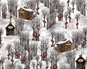 Fabric cotton, SUGARBUSH, 49240201, 01, White, Quilt Fabrics, 100% cotton, quilt cotton - Fun on Tap of Camelot Fabrics