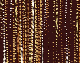 QUILT FABRIC stripe bronze, gold, 100% cotton, cotton quilt, cotton designer - Sun Valley de Benartex Fabrics