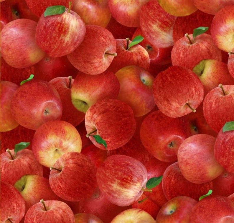 May include: A close-up image of a large pile of red apples. The apples are arranged in a random pattern, with some overlapping others. The apples are all ripe and have a glossy finish.